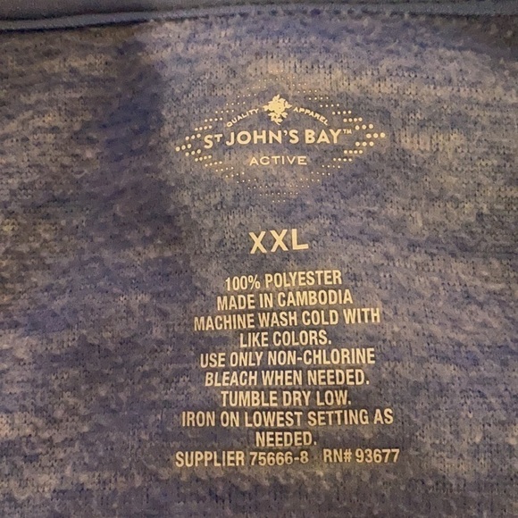 Soft Fleece 3/4 Zip Kangaroo pockets & thumb holes XXL - Picture 5 of 5